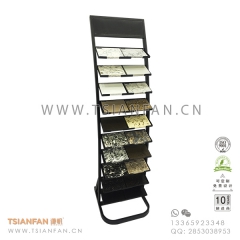 精品-石英石落地架樣品架-規格板展示柜-可以定做