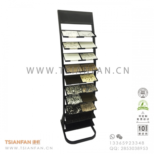 精品-石英石落地架樣品架-規格板展示柜-可以定做