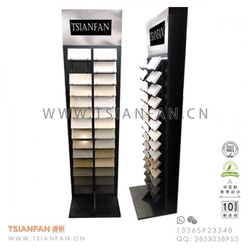 新款-木頭材質人造石展架-崗石展架-物美價廉