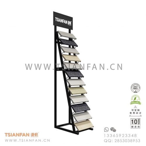 訂制批發-大理石展示架-石英石宣傳架-高端展架