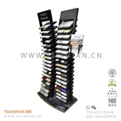 優(yōu)質批發(fā)-雙排石英石展架-石材展會展架-多色可選