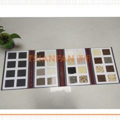 崗石塑料樣品冊