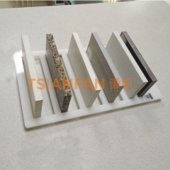 亞克力材質石英石架子-大理石花崗巖展架工廠