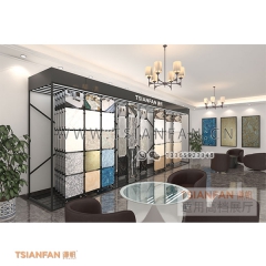 瓷磚推拉展架尺寸可調節-600 800瓷磚展示架-結實耐用