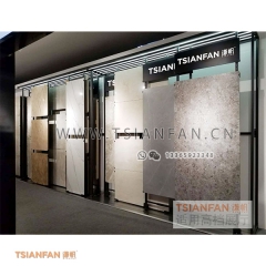 瓷磚推拉展架尺寸可調節-600 800瓷磚展示架-結實耐用