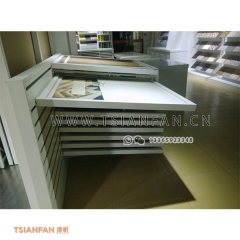 瓷磚平躺推拉架-斜躺瓷磚展示架-質量保證