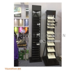 定制直銷-大理石展架-石英石落地式展示架-多色可選