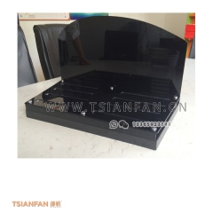 微晶石架子-石英石建材樣品展覽貨架-定制