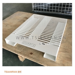 花崗巖展示架-大理石趟架鐵架-激光雕刻LOGO