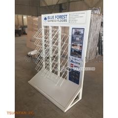 木地板便攜式展示架-強化地板展示架-量大從優