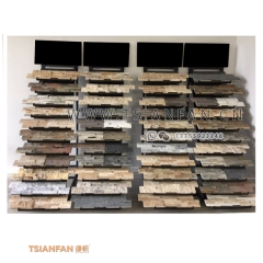 訂制批發-大理石展示架-石英石宣傳架-高端展架