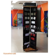 馬賽克翻頁展示架