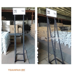 訂制批發-大理石展示架-石英石宣傳架-高端展架