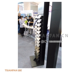 可定做-人造石落地架-石材展架供貨廠家-方便拆裝
